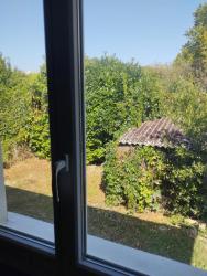 depuis chambre verte